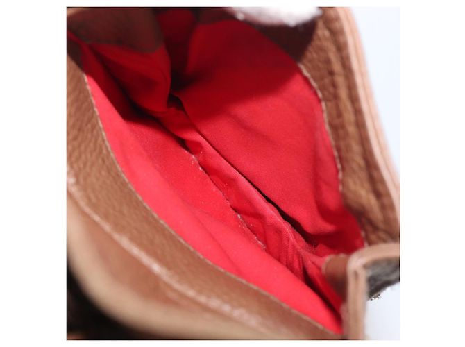 Borsa a tracolla BOTTEGA VENETA in pelle marrone 145152 Auth ep15711 - vista 21