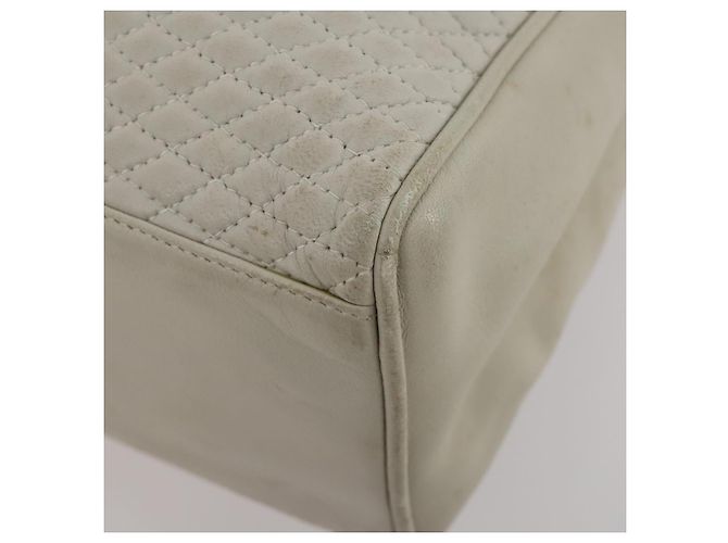 Borsa a tracolla BALLY in pelle Set da 2 Nero Bianco Auth bs36550 - vista 16