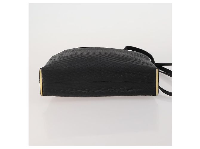 Borsa a tracolla BALLY in pelle Set da 2 Nero Bianco Auth bs36550 - vista 7