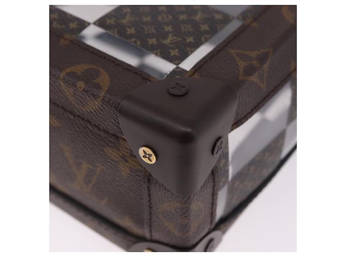 LOUIS VUITTON Monogram Chess Slim Soft Trunk Bag M20871 LV Auth 195571SAM Monogramma - vista 14