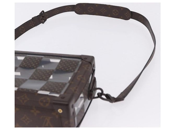 LOUIS VUITTON Monogram Chess Slim Soft Trunk Bag M20871 LV Auth 195571SAM Monogramma - vista 8