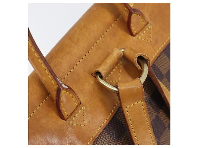 Zaino LOUIS VUITTON Damier Ebene Arlucan N99038 LV Auth 197509 - vista 9