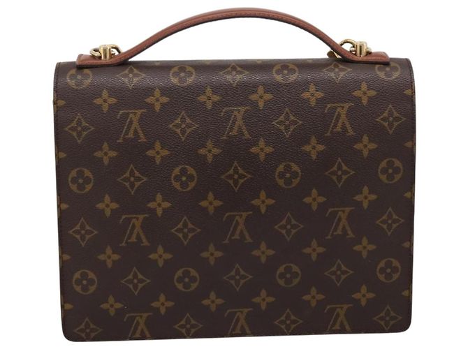 LOUIS VUITTON Monogram Monceau28 Handtasche M51185 LV Auth 197738V Monogramm - Ansicht 2