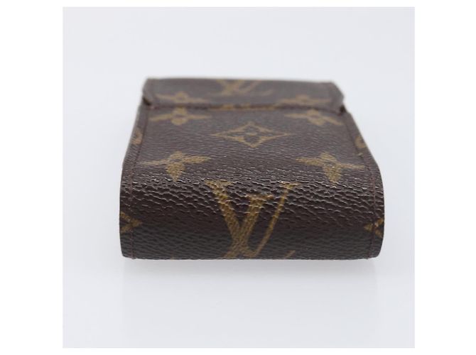 LOUIS VUITTON Monogram Damier Ebene Etui Cigarette Case 3 Set LV Auth BA14540 Monograma - vista 6