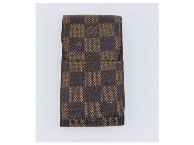 LOUIS VUITTON Monogram Damier Ebene Etui Cigarette Case 3 Set LV Auth BA14540 Monograma - vista 8