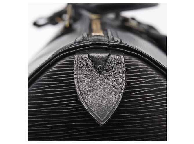 LOUIS VUITTON Epi Keepall 45 Boston Bag Black M42972 LV Auth 194748 Nero - vista 18
