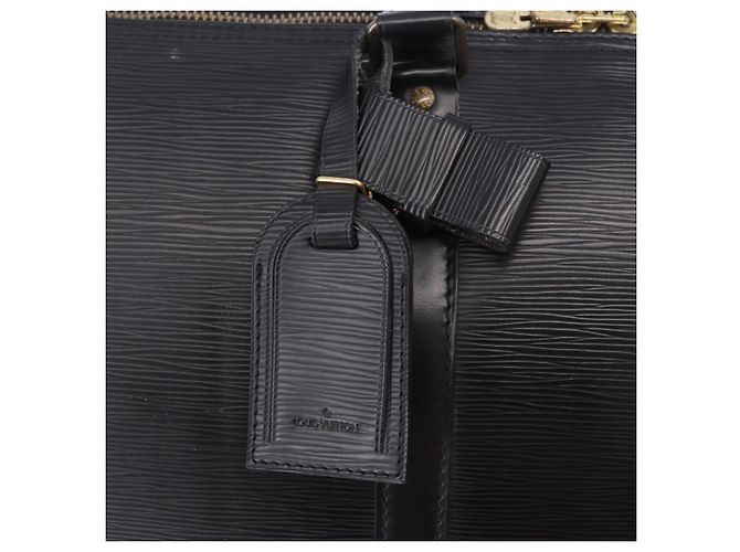 LOUIS VUITTON Epi Keepall 45 Boston Bag Black M42972 LV Auth 194748 Nero - vista 19
