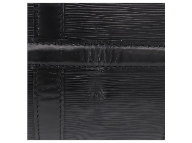 LOUIS VUITTON Epi Keepall 45 Boston Bag Black M42972 LV Auth 194748 Nero - vista 6