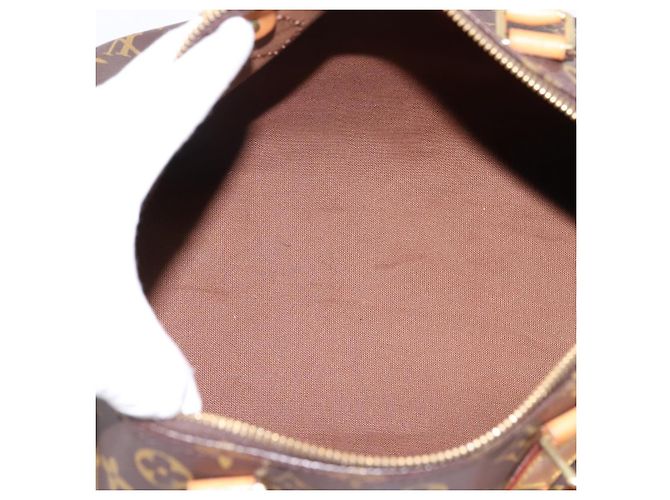 LOUIS VUITTON Monogram Speedy 30 Hand Bag M41526 LV Auth 197723V Monograma - vista 10