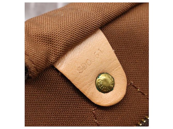 LOUIS VUITTON Monogram Speedy 30 Hand Bag M41526 LV Auth 197723V Monograma - vista 11