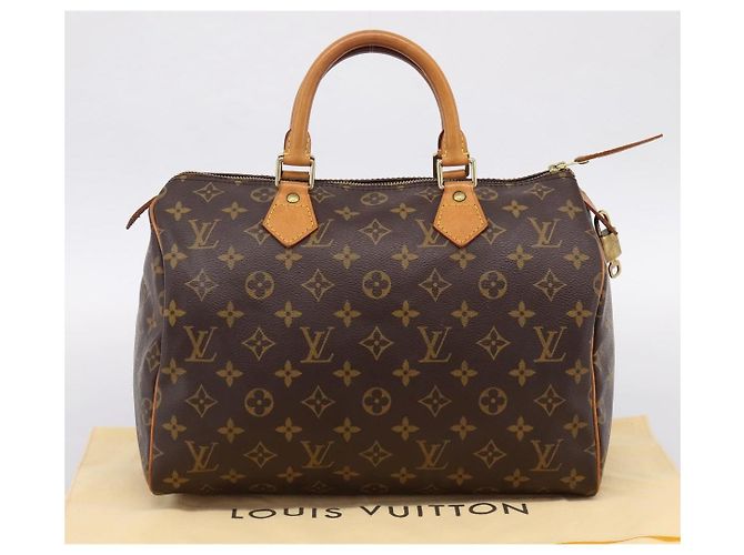 LOUIS VUITTON Monogram Speedy 30 Hand Bag M41526 LV Auth 197723V Monograma - vista 12