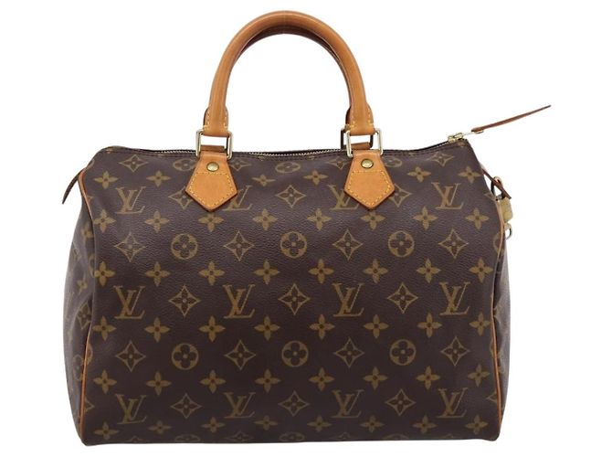 LOUIS VUITTON Monogram Speedy 30 Hand Bag M41526 LV Auth 197723V Monograma - vista 13
