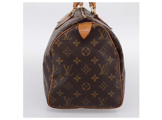 LOUIS VUITTON Monogram Speedy 30 Hand Bag M41526 LV Auth 197723V Monograma - vista 3