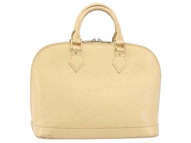 Borsa a mano LOUIS VUITTON Epi Alma Vanilla M5214A LV Auth 196188 - vista 13