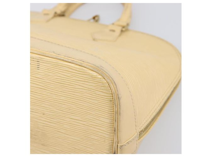 Borsa a mano LOUIS VUITTON Epi Alma Vanilla M5214A LV Auth 196188 - vista 14