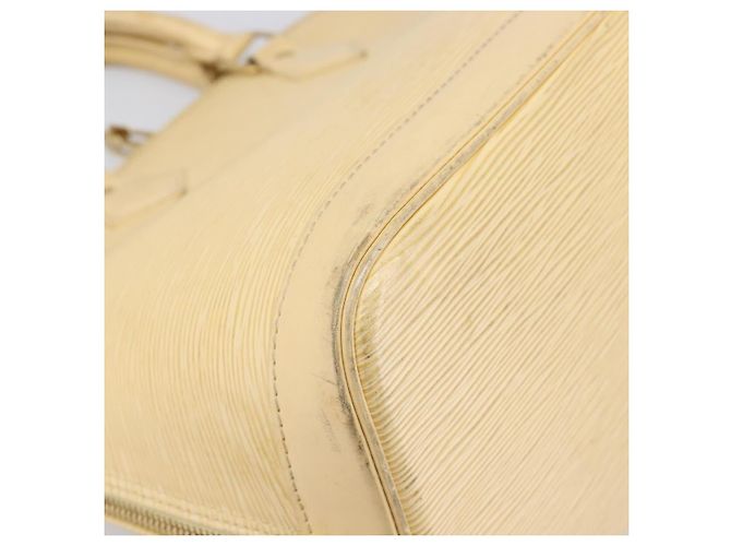 Borsa a mano LOUIS VUITTON Epi Alma Vanilla M5214A LV Auth 196188 - vista 15