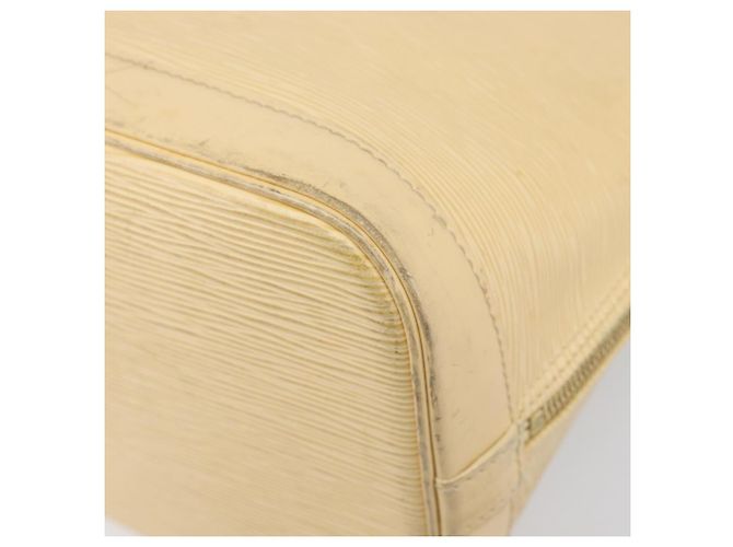 Borsa a mano LOUIS VUITTON Epi Alma Vanilla M5214A LV Auth 196188 - vista 16