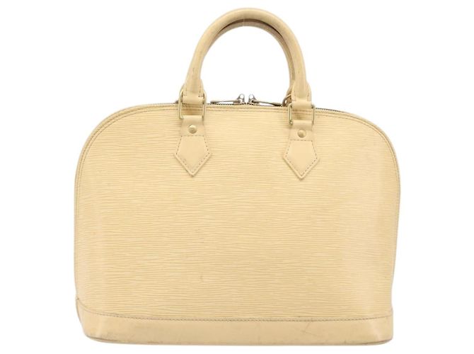 Borsa a mano LOUIS VUITTON Epi Alma Vanilla M5214A LV Auth 196188 - vista 2