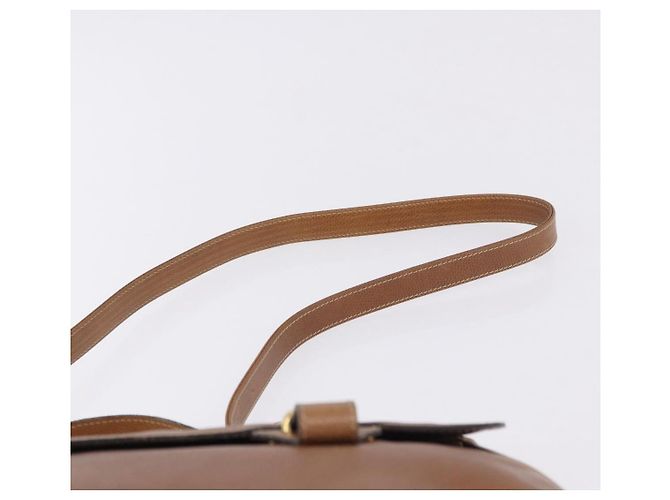 Borsa a mano LOEWE in pelle 2way marrone oro autentica 197164 D'oro - vista 14