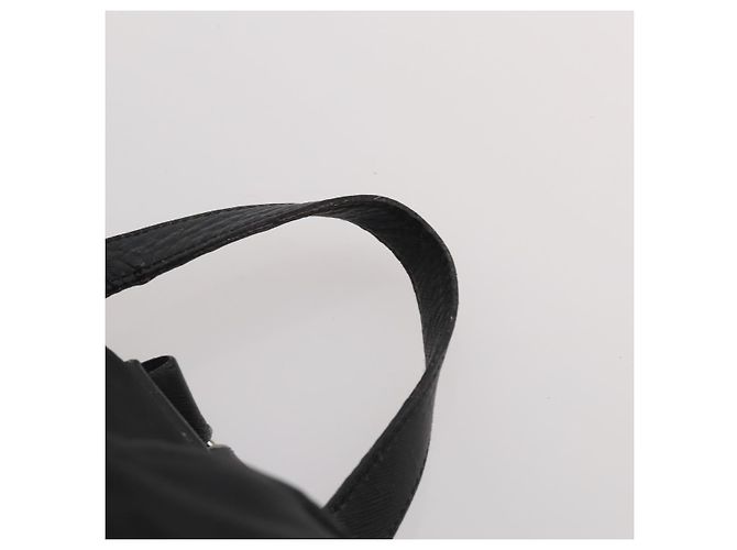 Zaino PRADA Nylon Black Silver Auth mr2851 Nero Argento - vista 14