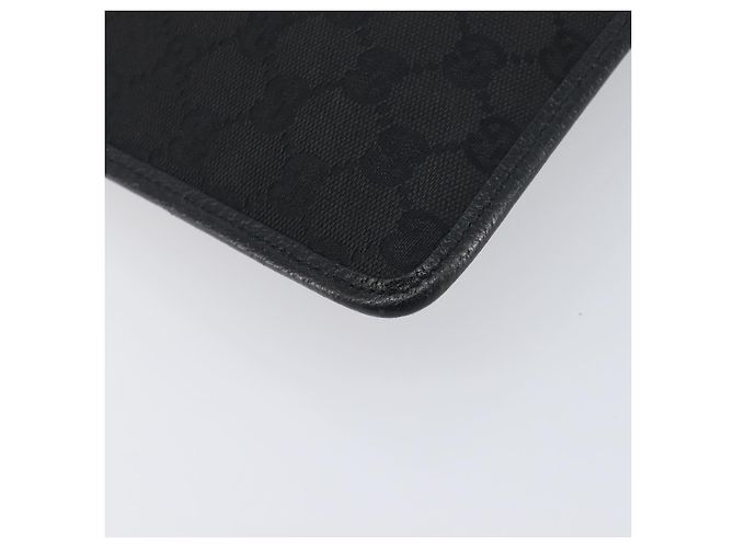 Borsa a tracolla GUCCI GG Canvas Nero Argento 27639 Auth mr2854 - vista 16