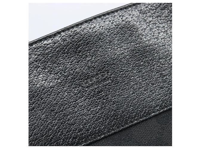 Borsa a tracolla GUCCI GG Canvas Nero Argento 27639 Auth mr2854 - vista 17