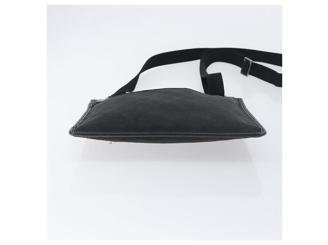Borsa a tracolla GUCCI GG Canvas Nero Argento 27639 Auth mr2854 - vista 5