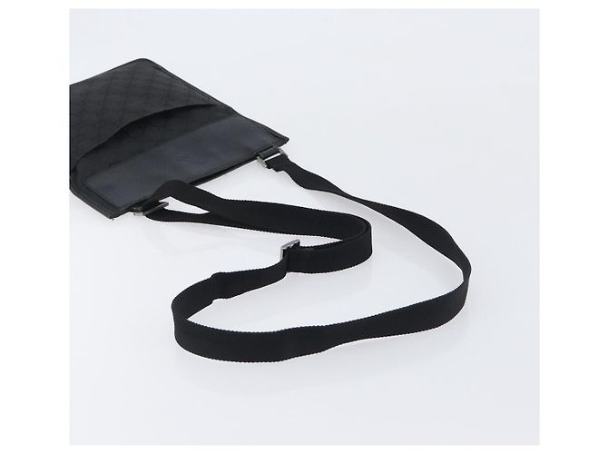 Borsa a tracolla GUCCI GG Canvas Nero Argento 27639 Auth mr2854 - vista 7