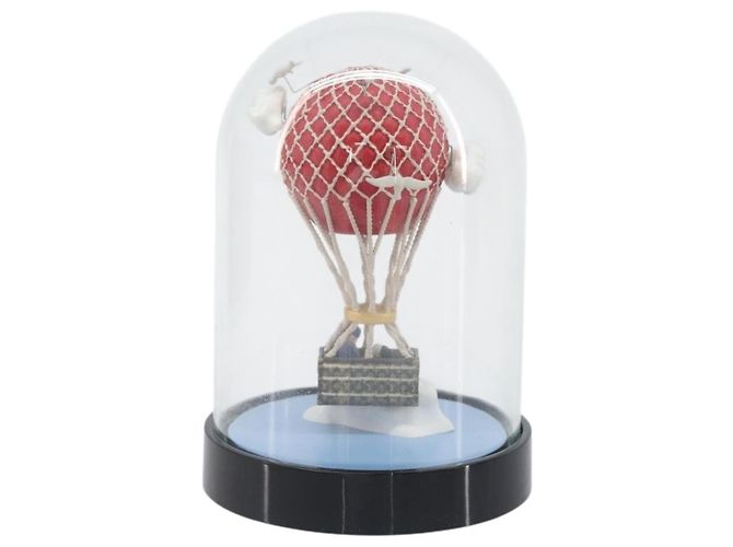 LOUIS VUITTON Balloon Snow Globe Glass Red LV Auth 196995 - view 2