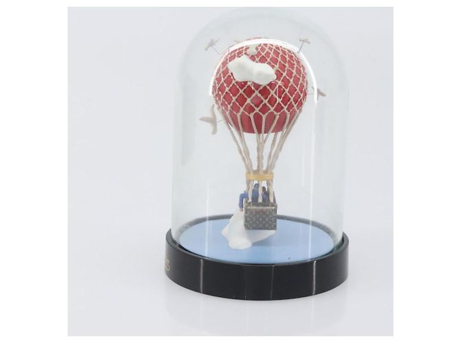LOUIS VUITTON Balloon Snow Globe Glass Red LV Auth 196995 - view 3