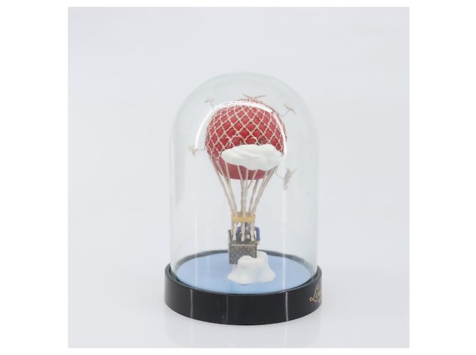 LOUIS VUITTON Balloon Snow Globe Glass Red LV Auth 196995 - view 4