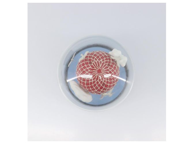 LOUIS VUITTON Balloon Snow Globe Glass Red LV Auth 196995 - view 5