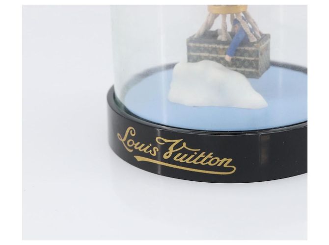 LOUIS VUITTON Balloon Snow Globe Glass Red LV Auth 196995 - view 8