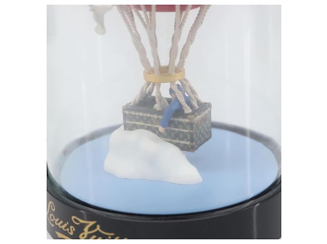 LOUIS VUITTON Balloon Snow Globe Glass Red LV Auth 196995 - view 9