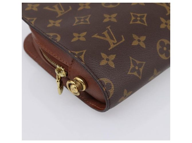 Borsa a pochette LOUIS VUITTON Monogram Orsay M51790 LV Auth 197872 Monogramma - vista 14