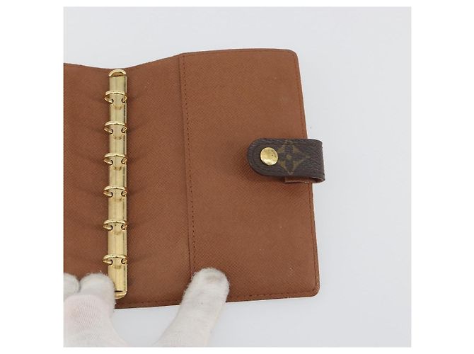 LOUIS VUITTON Monogram Agenda PM Day Planner Cover R20005 LV Auth 196938 Monograma - view 18