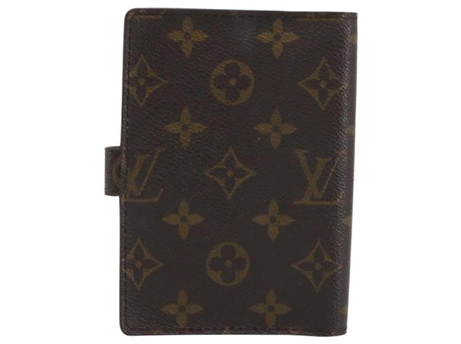 LOUIS VUITTON Monogram Agenda PM Day Planner Cover R20005 LV Auth 196938 Monograma - view 2