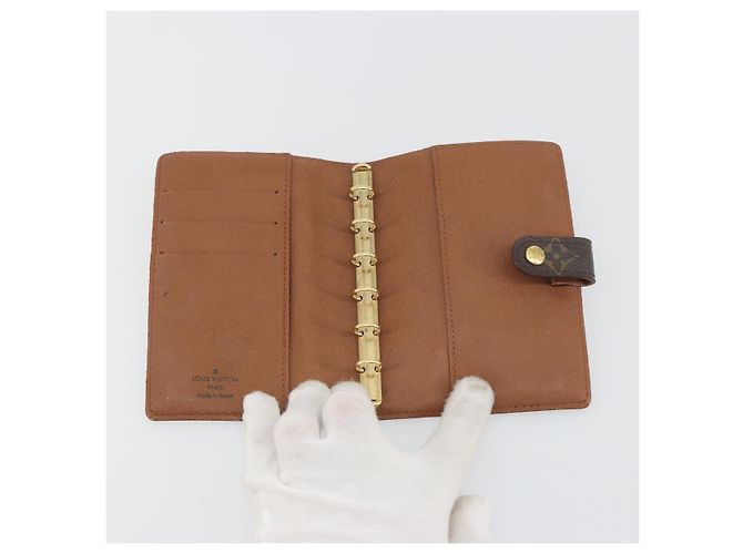LOUIS VUITTON Monogram Agenda PM Day Planner Cover R20005 LV Auth 196938 Monograma - view 8