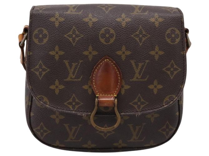 LOUIS VUITTON Monogram Saint Cloud MM Shoulder Bag M51243 LV Auth 198940 Monogramma - vista 13