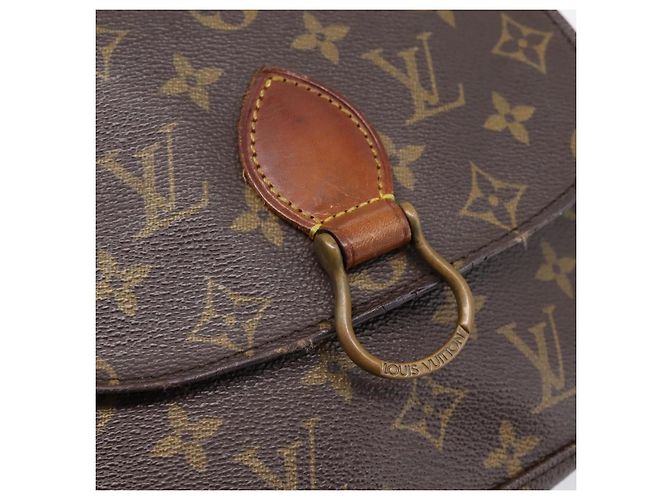 LOUIS VUITTON Monogram Saint Cloud MM Shoulder Bag M51243 LV Auth 198940 Monogramma - vista 18