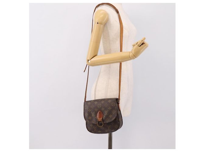 LOUIS VUITTON Monogram Saint Cloud MM Shoulder Bag M51243 LV Auth 198940 Monogramma - vista 26