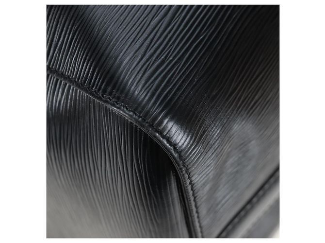 LOUIS VUITTON Epi Keepall 45 Boston Bag Black M42972 LV Auth 199574V Nero - vista 16