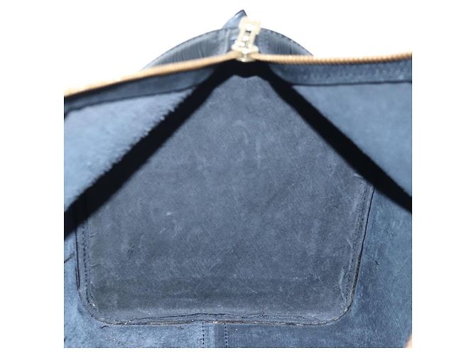 LOUIS VUITTON Epi Keepall 45 Boston Bag Black M42972 LV Auth 199574V Nero - vista 22