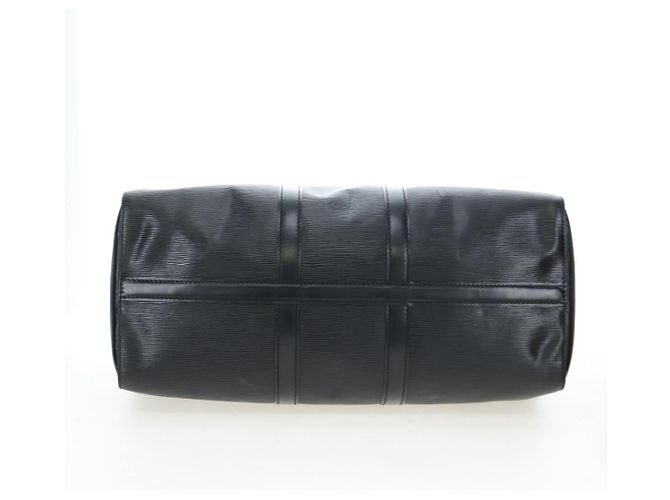 LOUIS VUITTON Epi Keepall 45 Boston Bag Black M42972 LV Auth 199574V Nero - vista 5