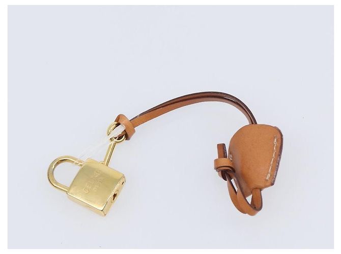 Céline CELINE Macadam Boston Bag PVC Leather Brown Gold Tone Auth 196408A - view 12