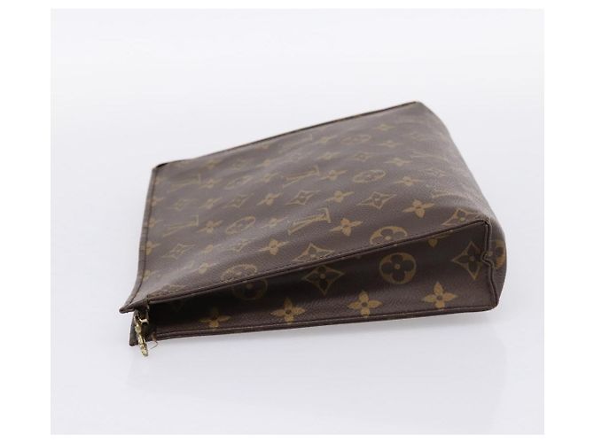 LOUIS VUITTON Monogram Poche Toilette 26 Pouch M47542 LV Auth 197629 Monogramma - vista 3