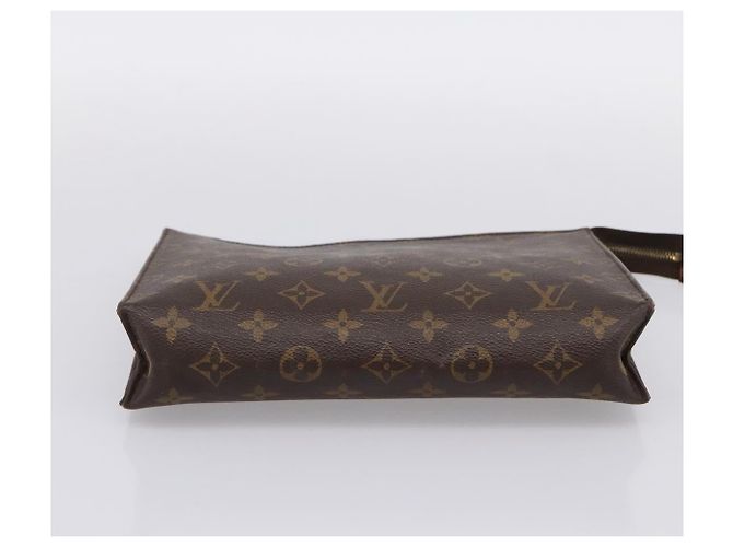 LOUIS VUITTON Monogram Poche Toilette 26 Pouch M47542 LV Auth 197629 Monogramma - vista 6
