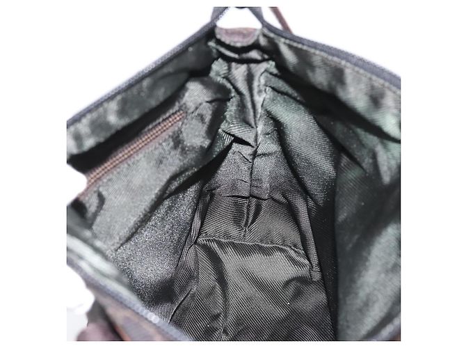 Borsa a mano GUCCI GG Canvas Nero Argento 28893 Auth 197671 - vista 18