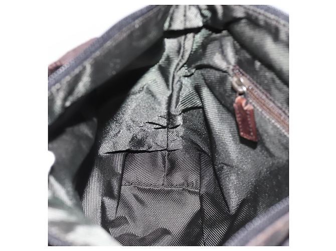 Borsa a mano GUCCI GG Canvas Nero Argento 28893 Auth 197671 - vista 19