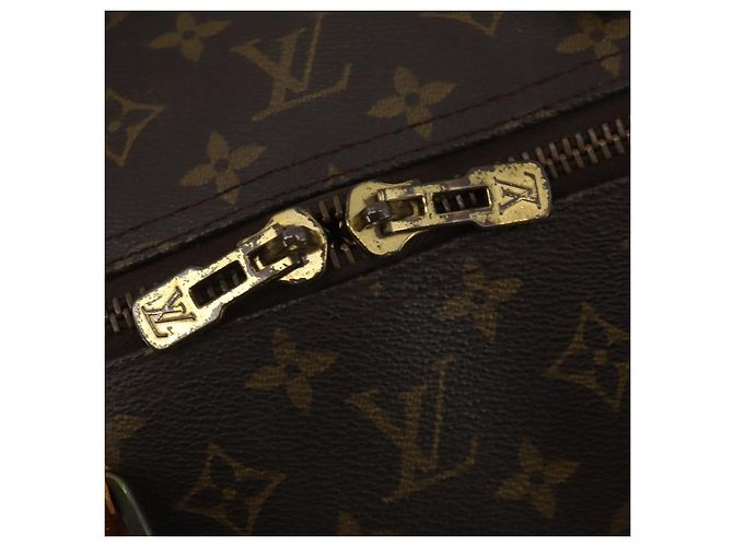 LOUIS VUITTON Monogram Keepall 60 Boston Bag M41422 LV Auth 199681 Monograma - vista 21